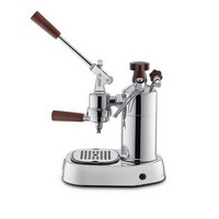 photo professional lusso - lever machine with wooden handles 230 v 3